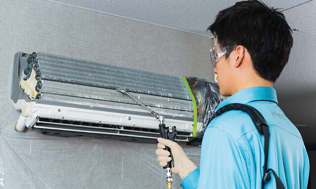 エアコンのお掃除：エアコンクリーニング（壁掛けタイプ）の画像