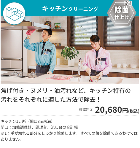 キッチンクリーニング